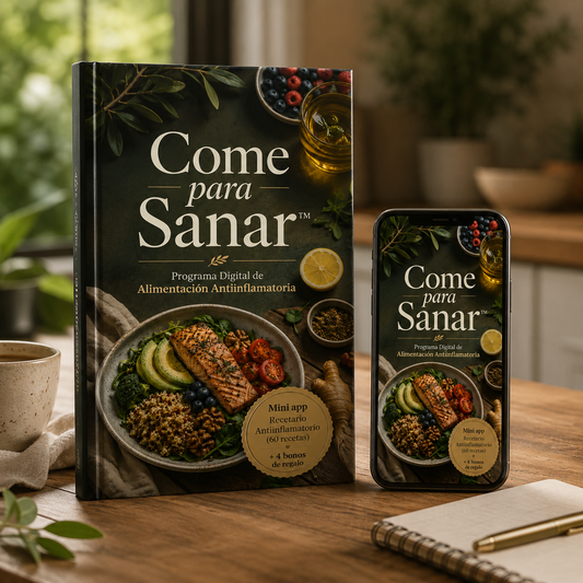🌿 Come para Sanar™ Programa Digital de Alimentación Antiinflamatoria